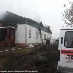 Пожар в храме Архистратига Михаила с. Усть-Заостровка